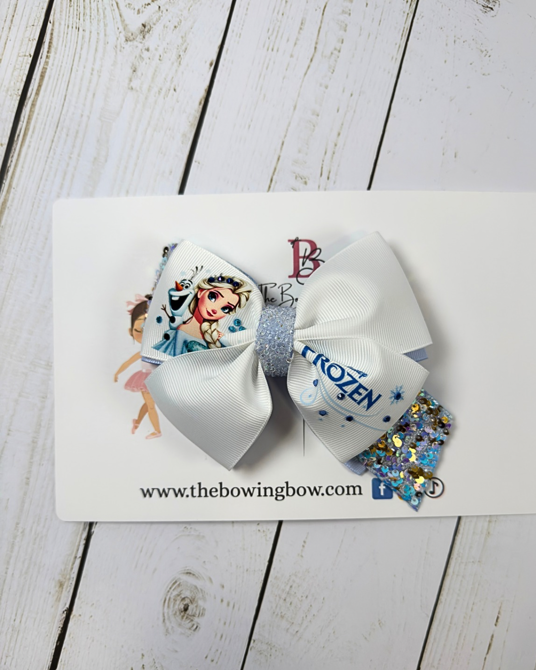 The Cold Princess Hair Bow by The Bowing Bow, photo 3