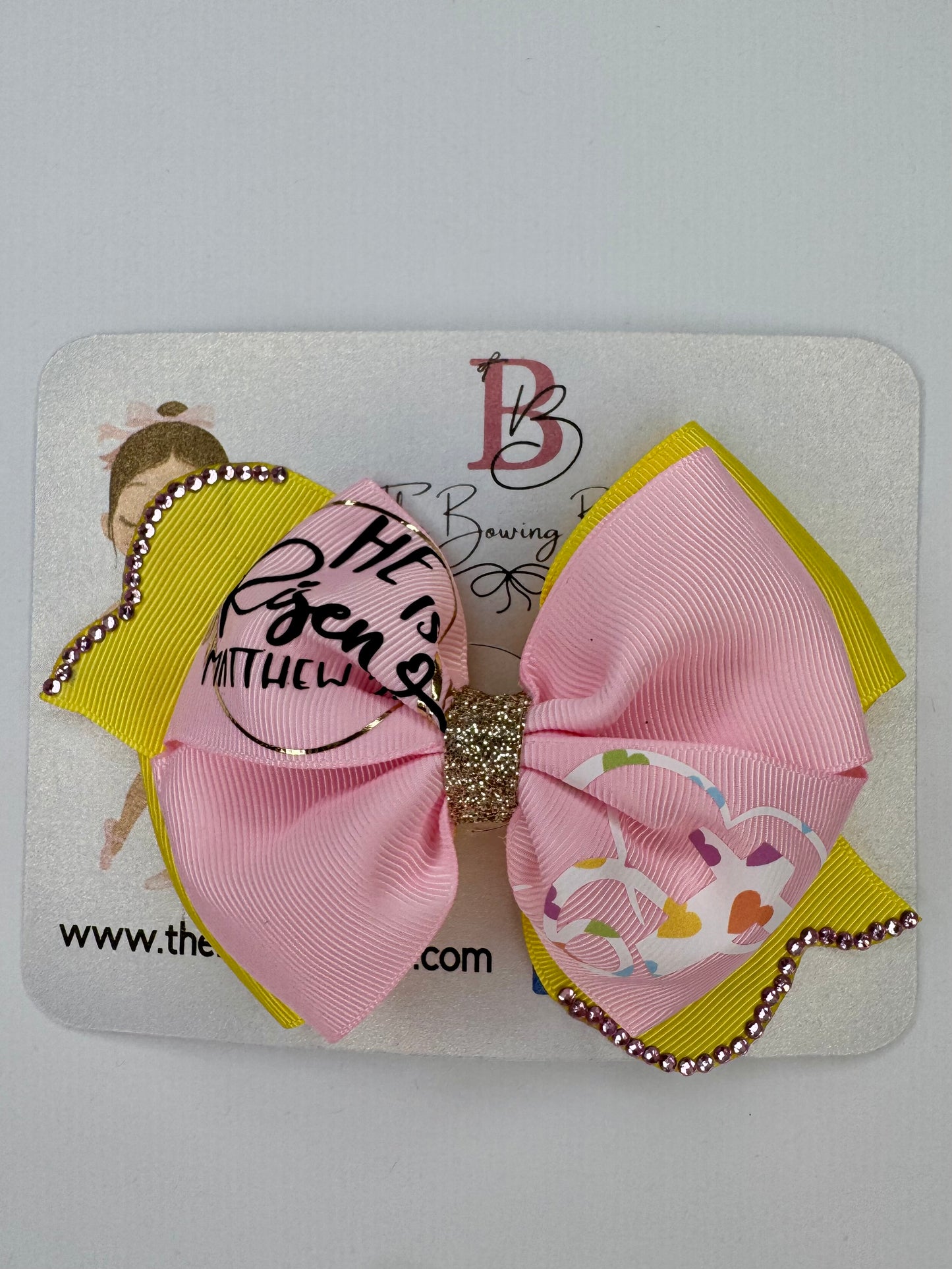 Christian Inspirational Hair Bow