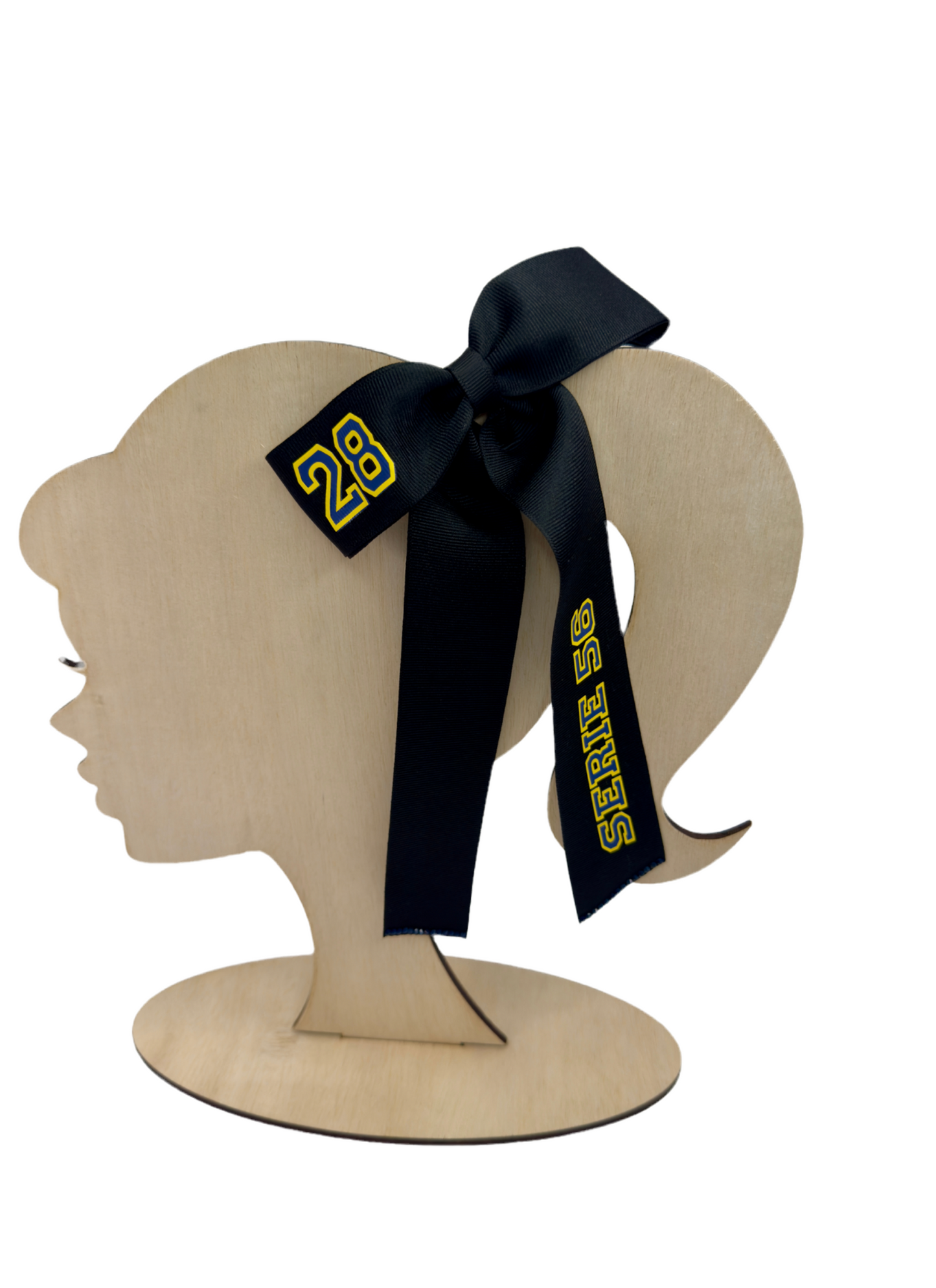 Sports Theme personalized Hair Bow Set