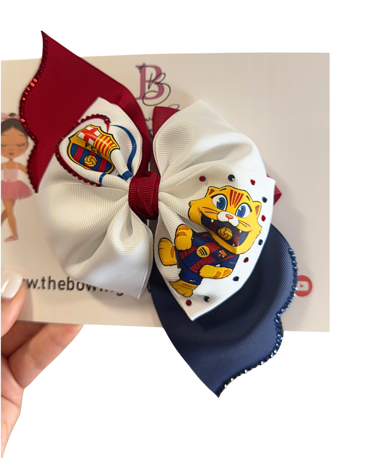 Barcelona Hair Bow by The Bowing Bow, photo 4