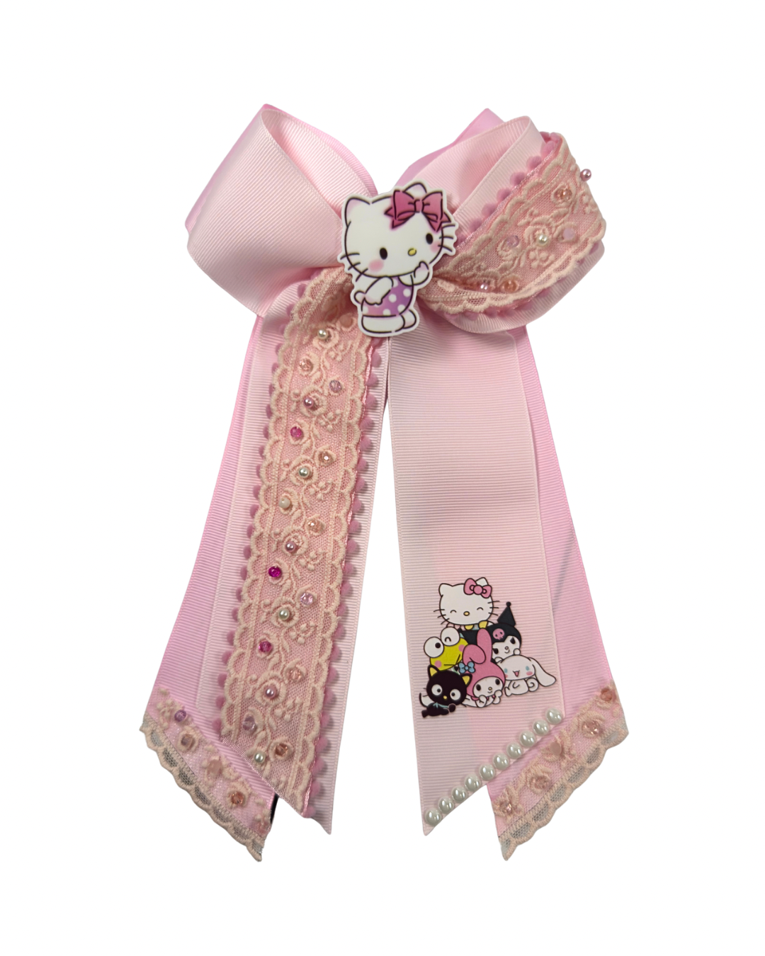 Opulant Pink Lace by The Bowing Bow