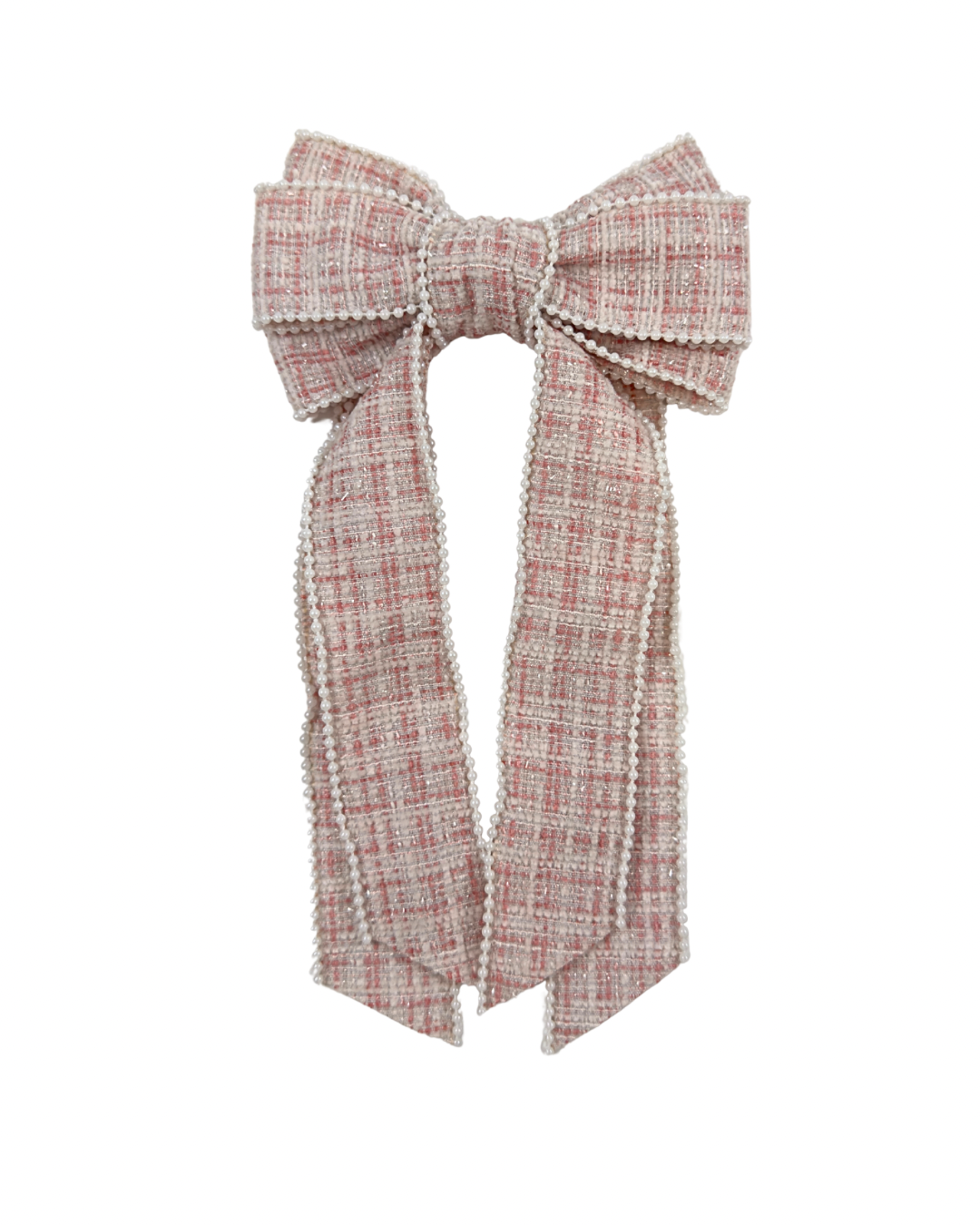 Chanel meets coquette Hair Bow by The Bowing Bow