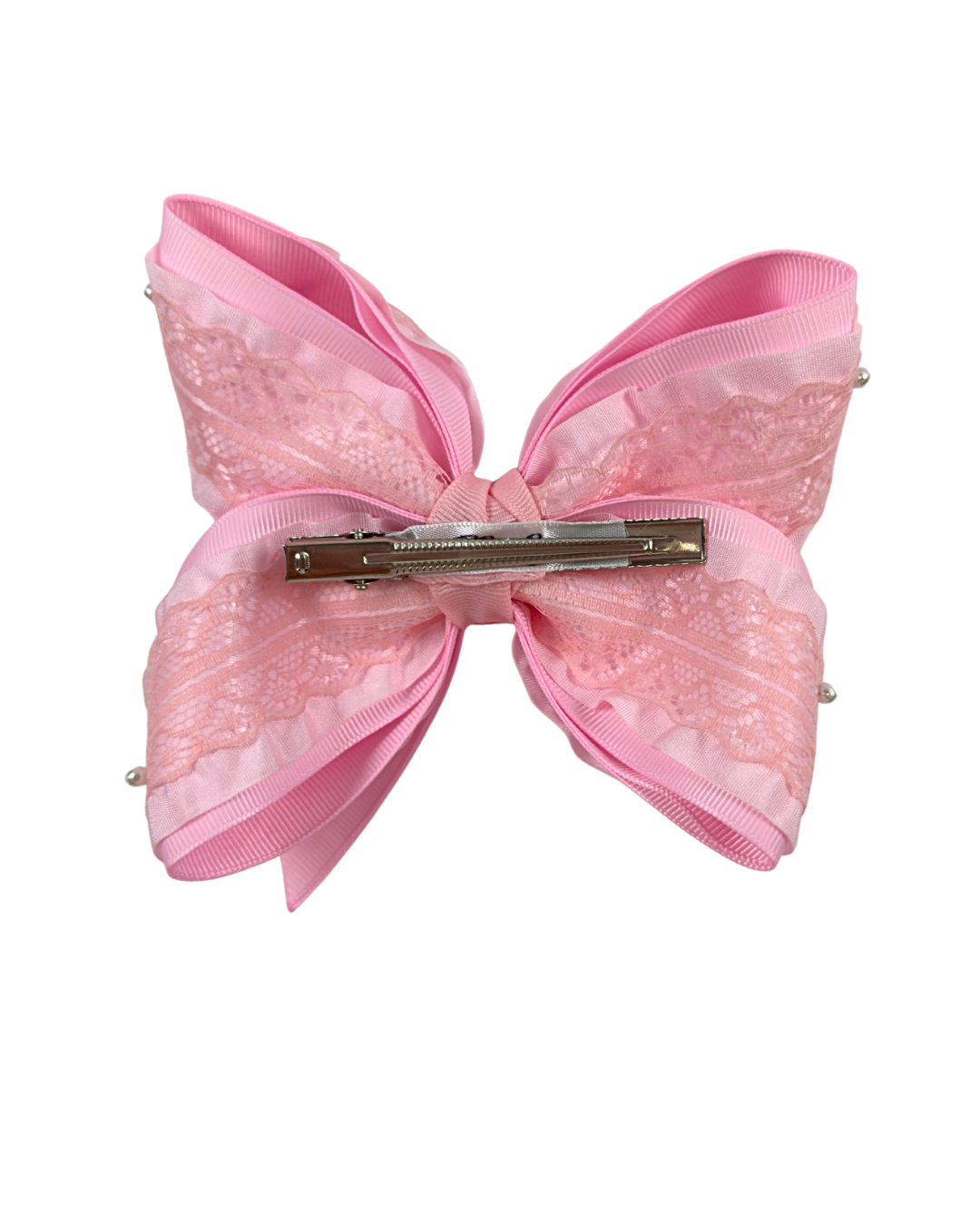 Pink Boutique lace and pearls