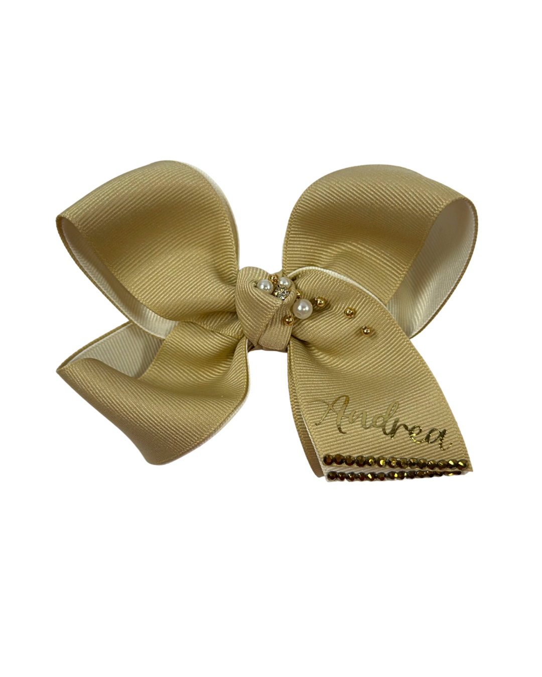 Mini boutique Personalized Hair Bow by The Bowing Bow