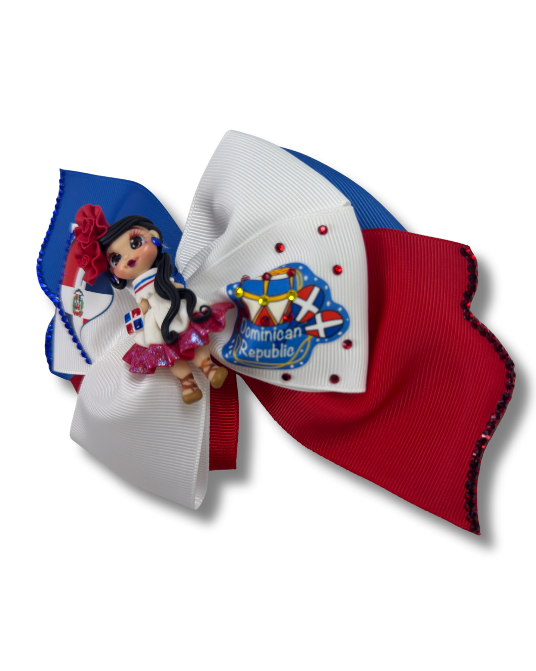 Dominican Republic Gift Set with Clay Doll by The Bowing Bow, photo 2