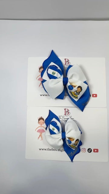 El Salvador Hair Bow by The Bowing Bow, photo 13