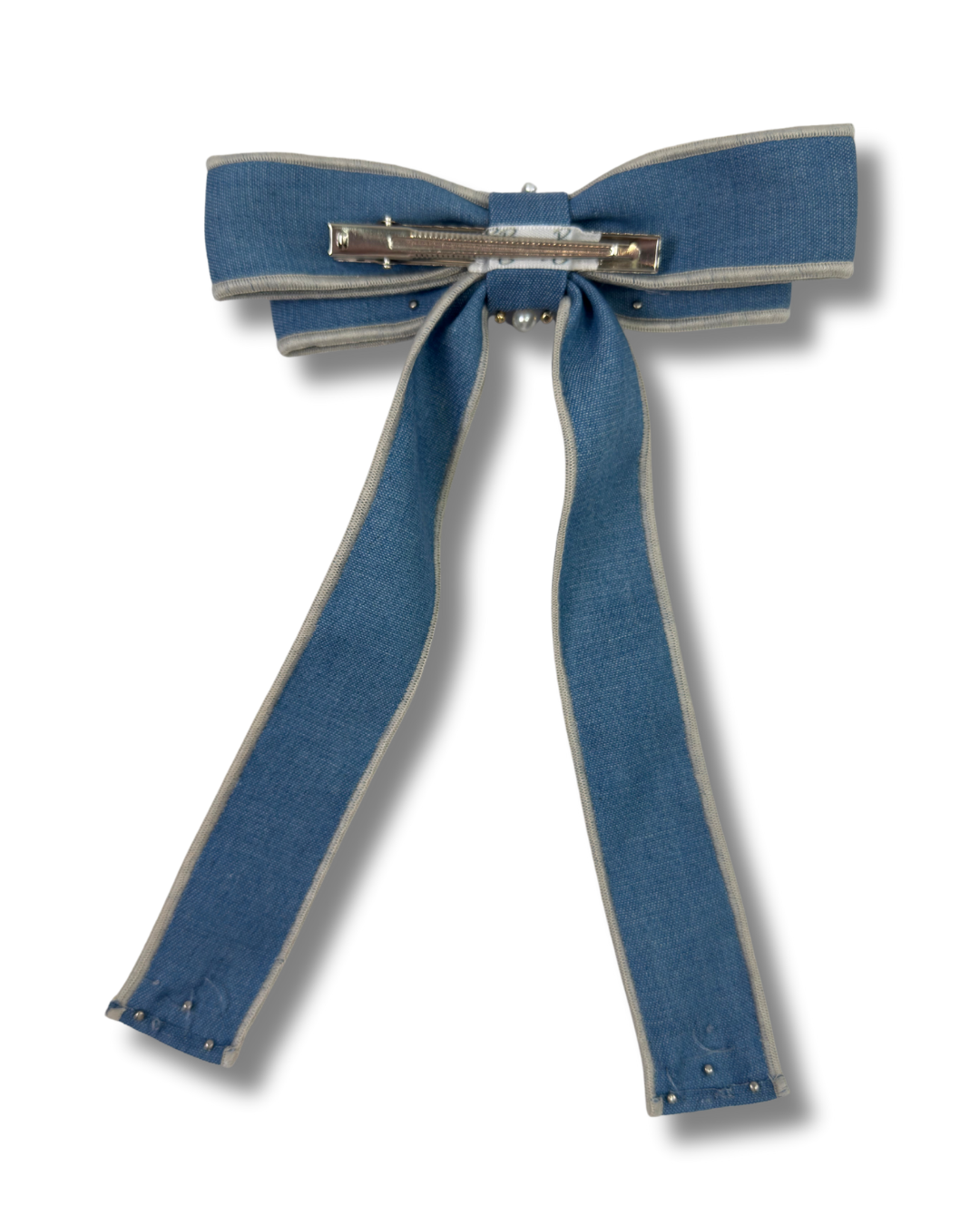 Denim Gem Bows