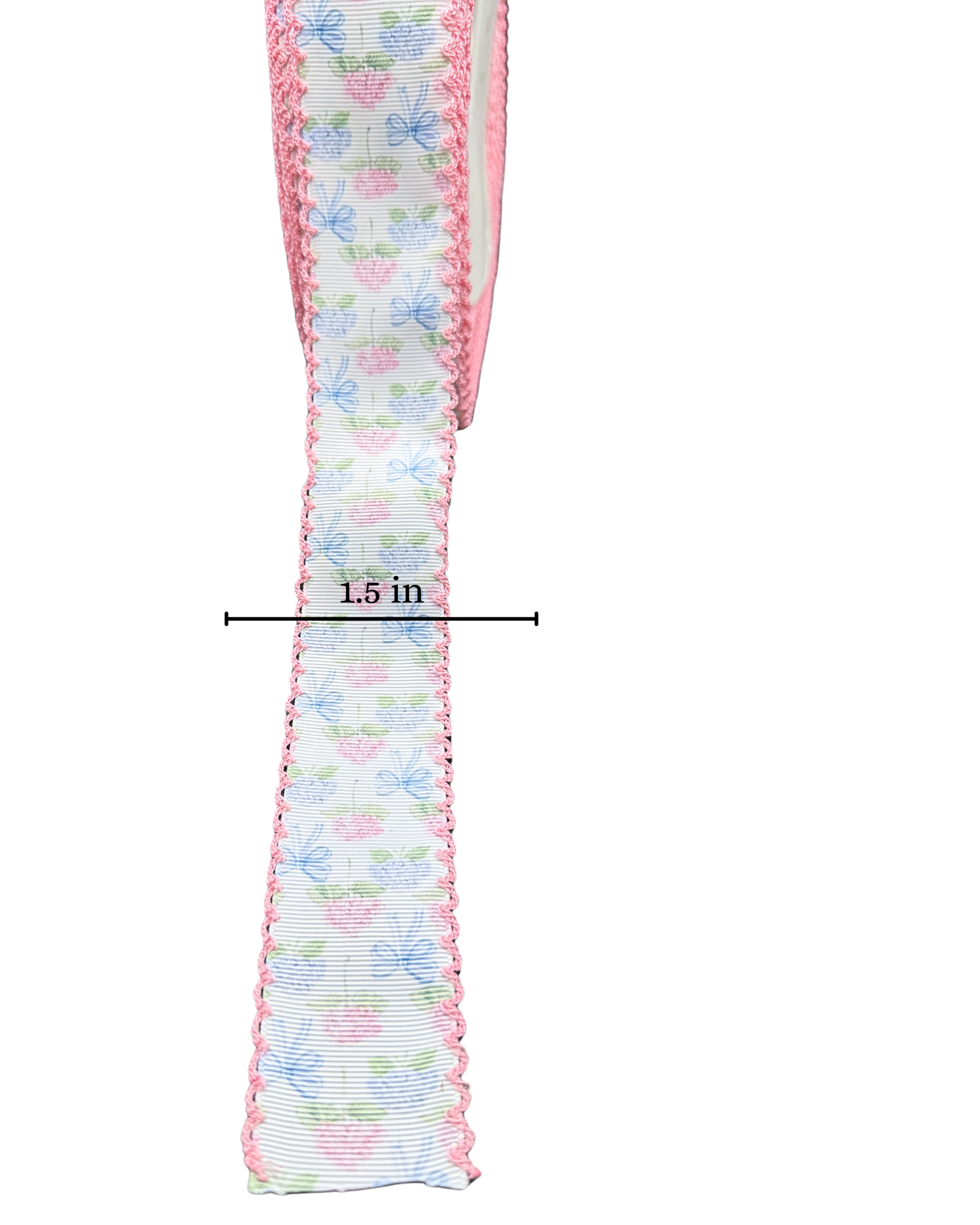Moonstitch ribbon Hydrangeas and bows