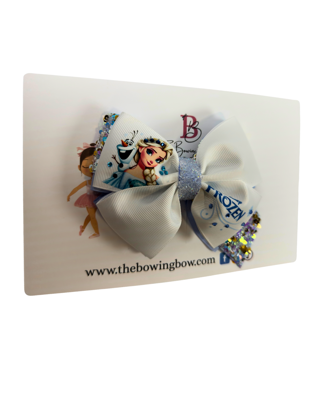 The Cold Princess Hair Bow by The Bowing Bow, photo 2