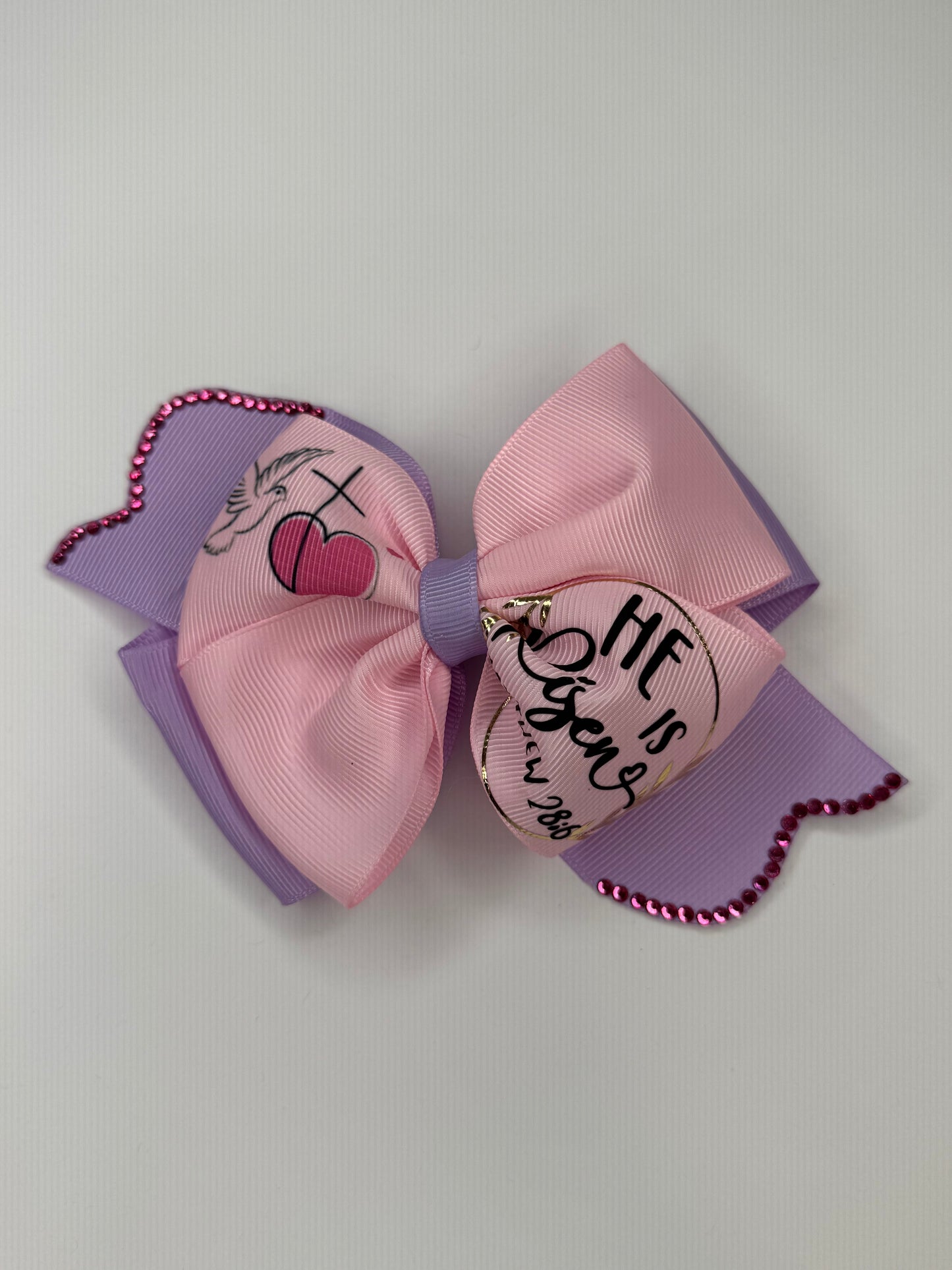 Christian Inspirational Hair Bow