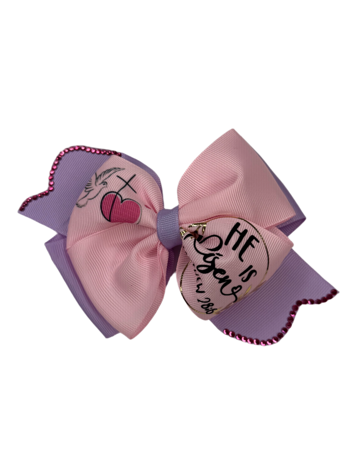 Christian Inspirational Hair Bow
