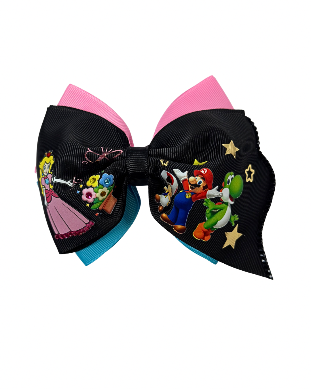 Electric Gamer Hair Bow by The Bowing Bow