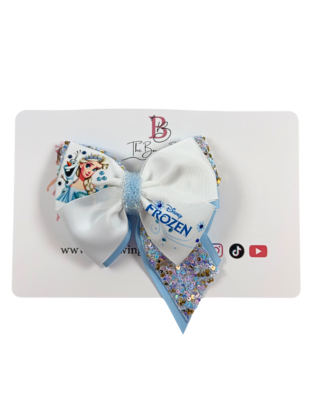 The Cold Princess Hair Bow by The Bowing Bow