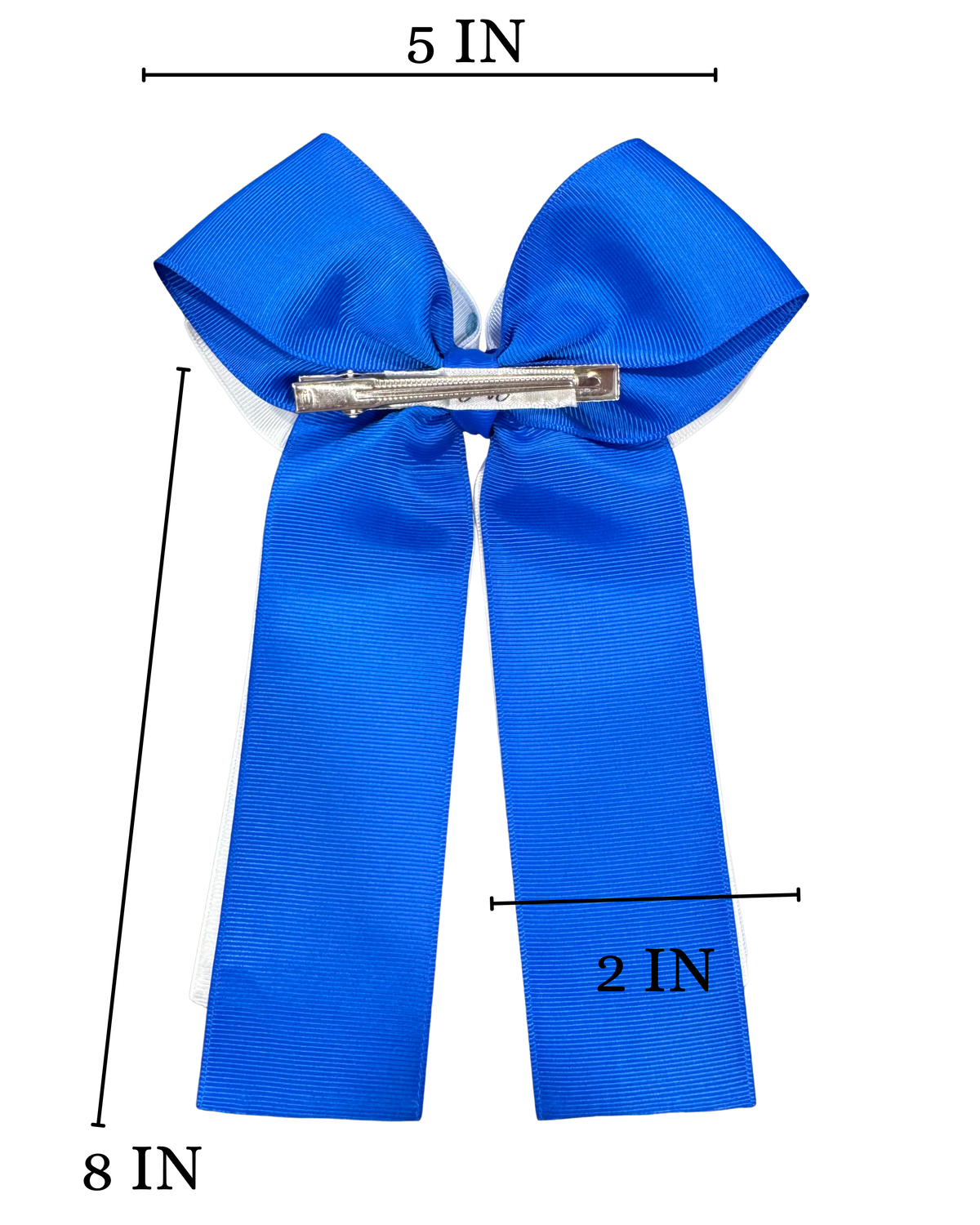 Blue-y Cheer Hair Bow Style
