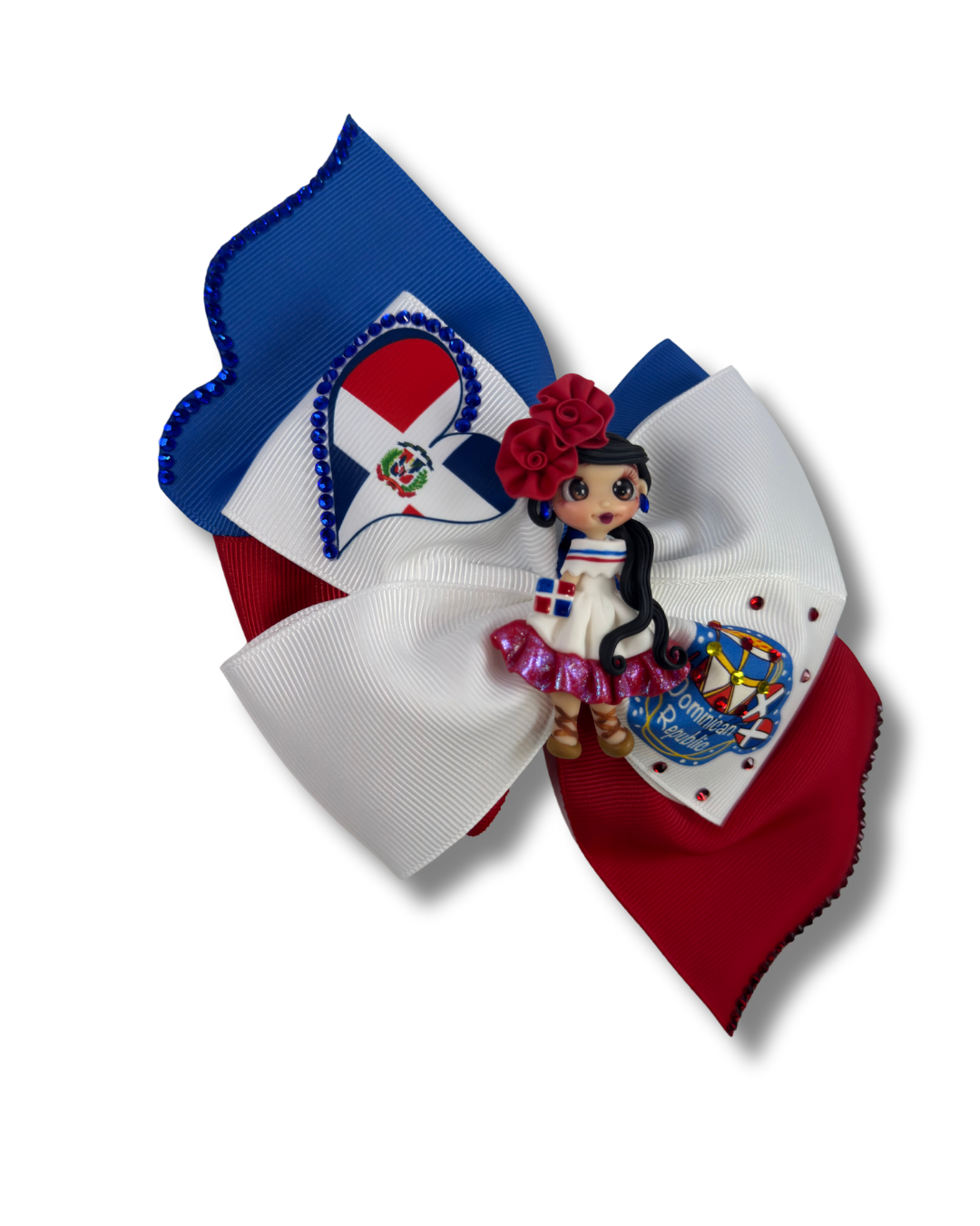 Dominican Republic Gift Set with Clay Doll by The Bowing Bow, photo 7