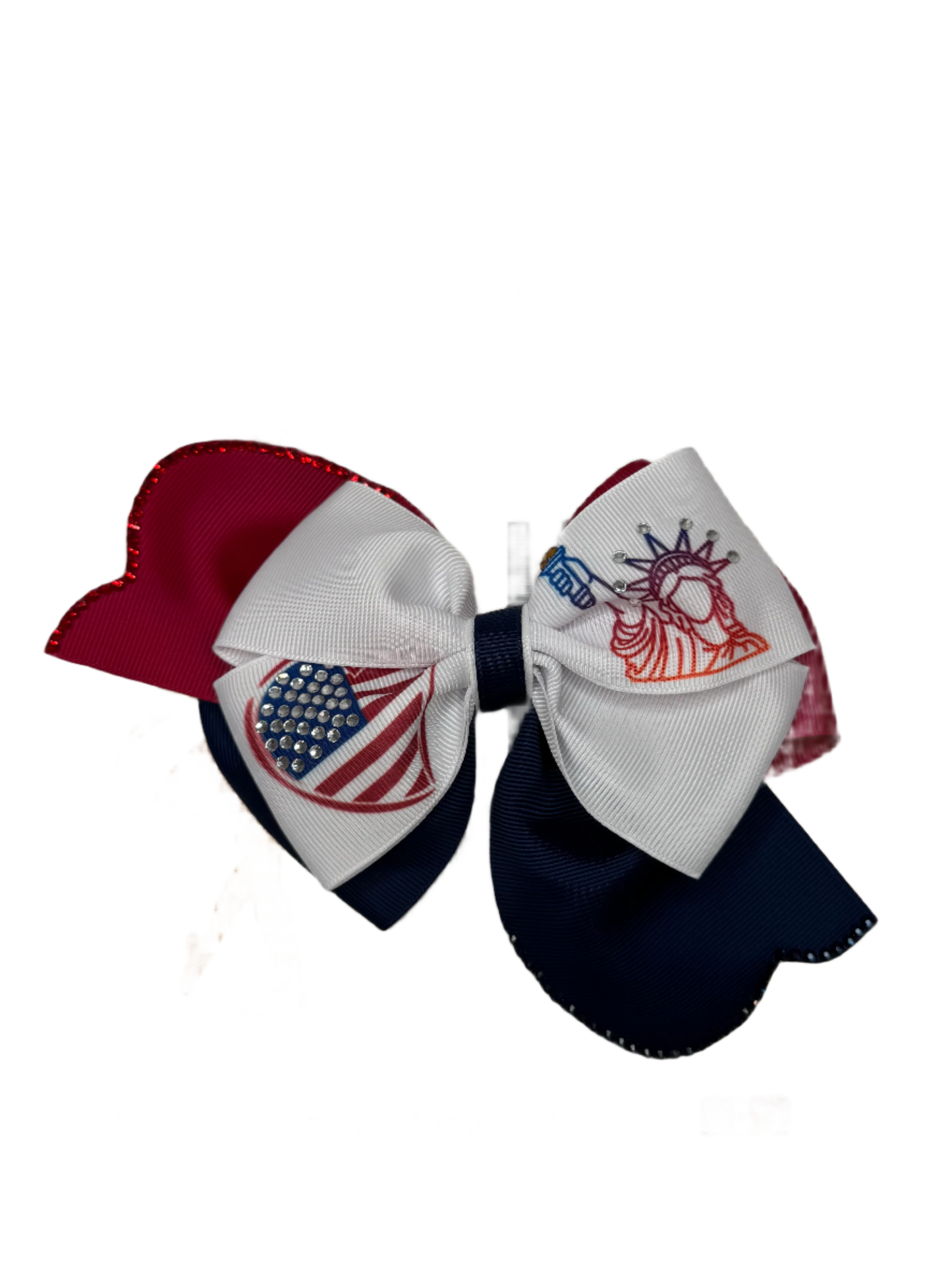 American Liberty Hair Bow by The Bowing Bow