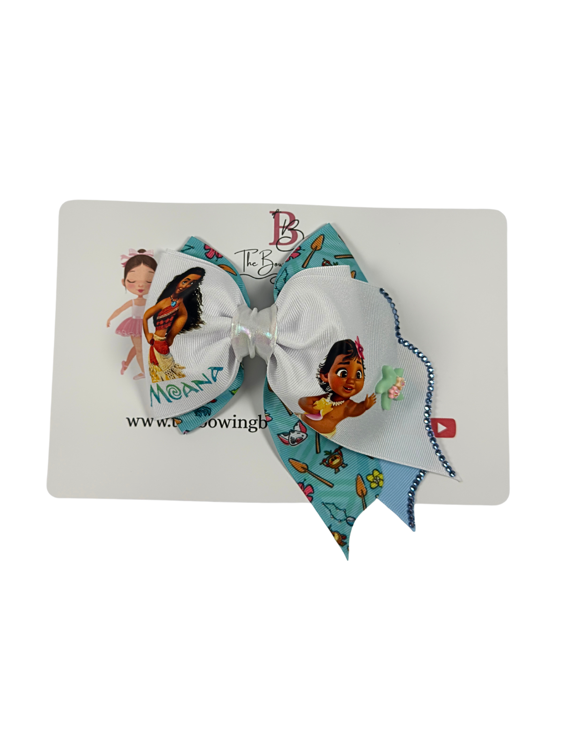 Hawaiian Princess Hair Bow by The Bowing Bow, photo 9