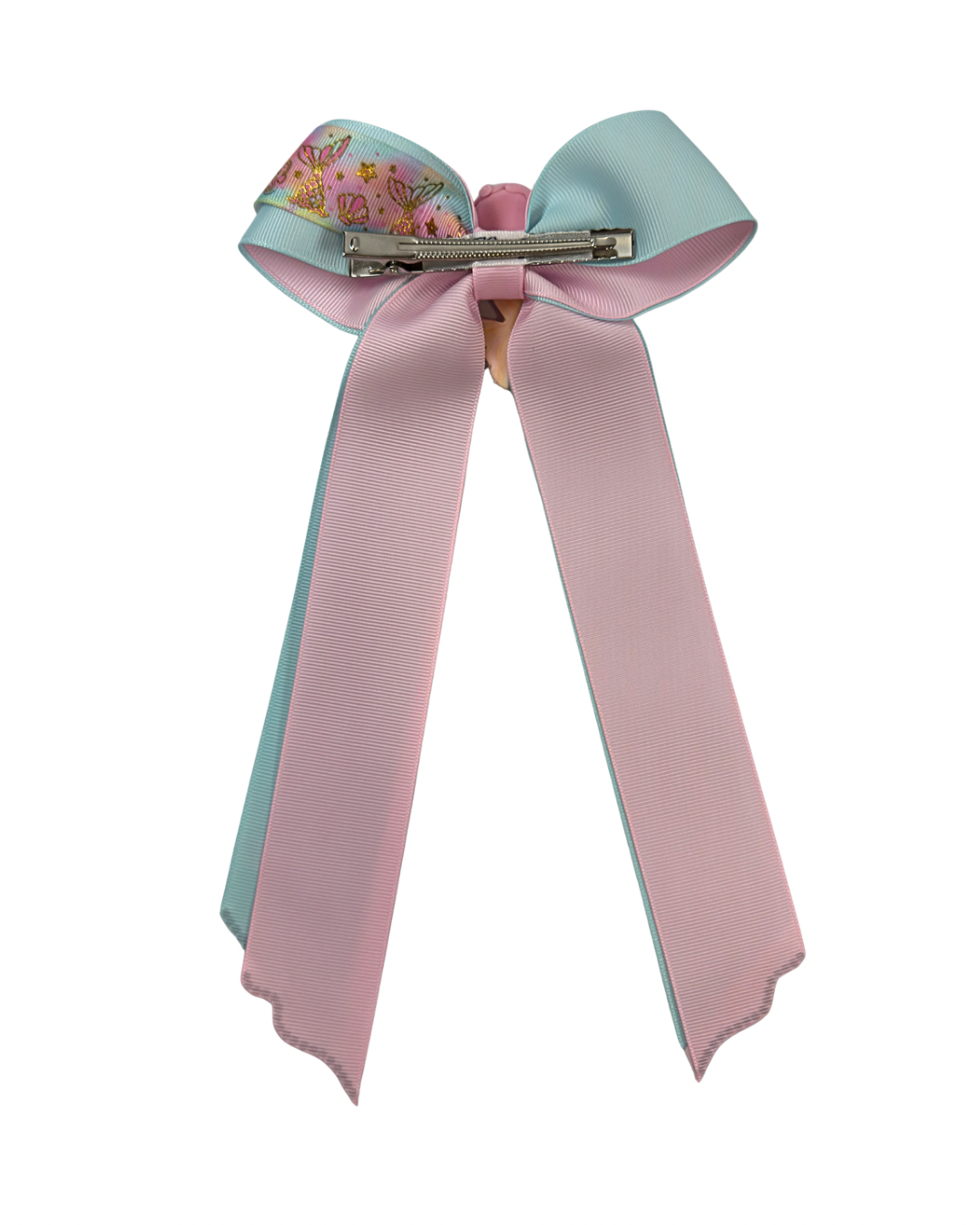 Let’s Swim with Mermaids Hair Bow by The Bowing Bow, photo 5