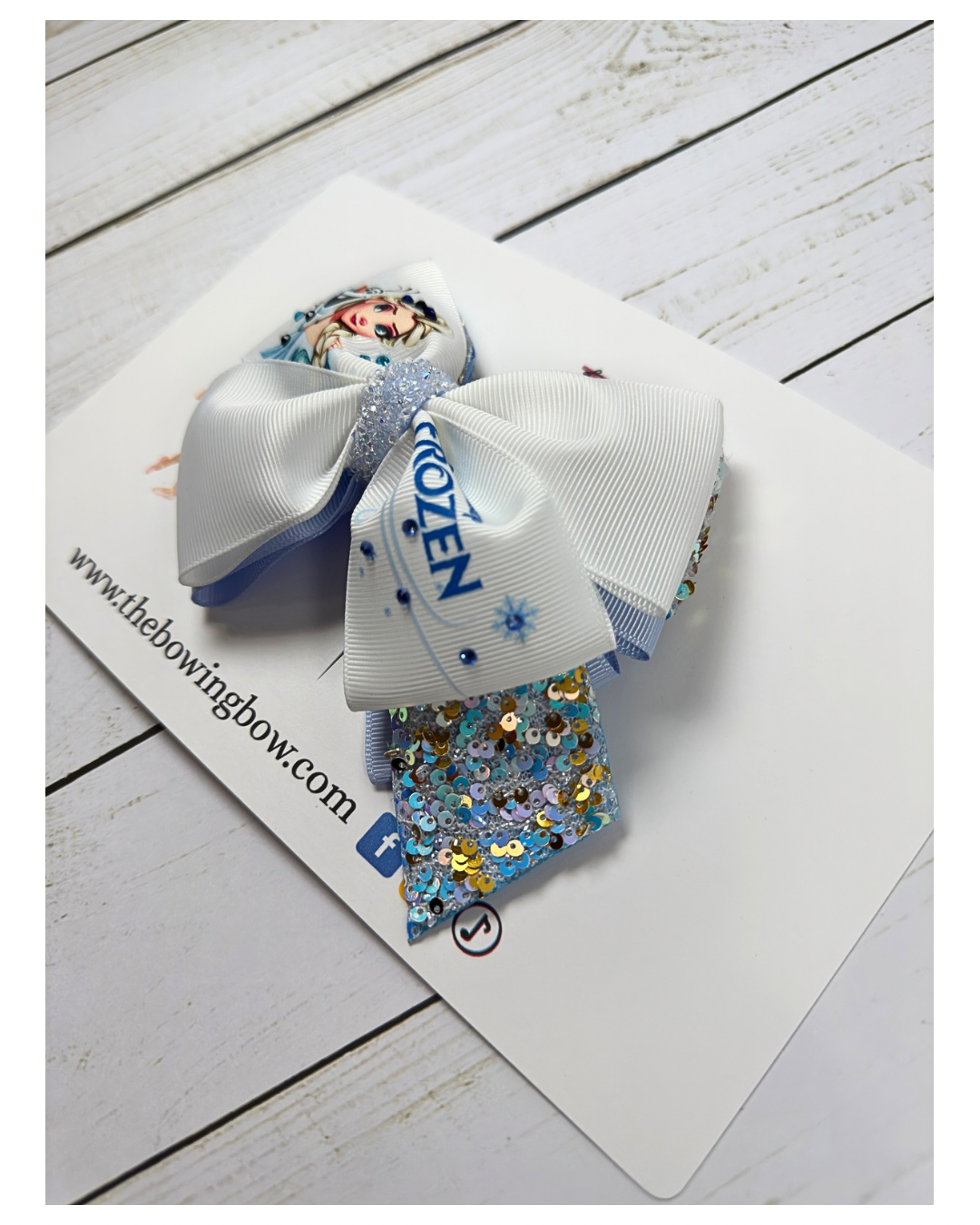 The Cold Princess Hair Bow by The Bowing Bow, photo 5
