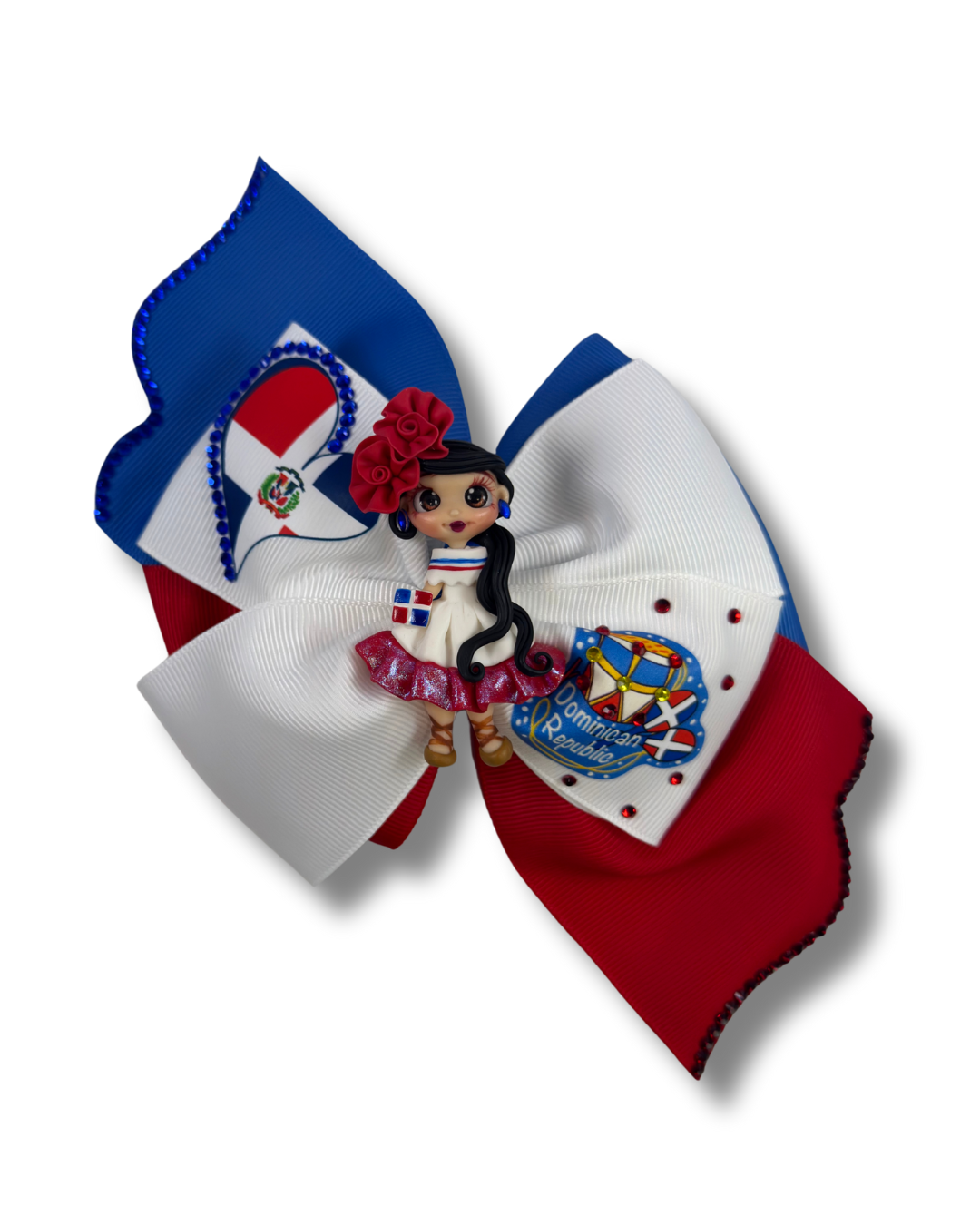 Dominican Republic Gift Set with Clay Doll by The Bowing Bow, photo 6