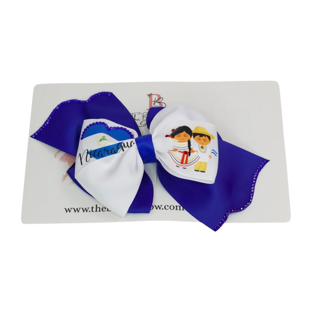 Nicaragua Hair Bow