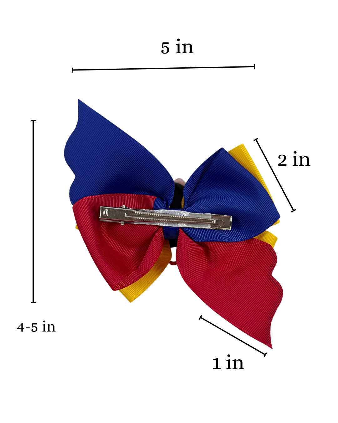 Colombia Hair Bow With Clay Doll