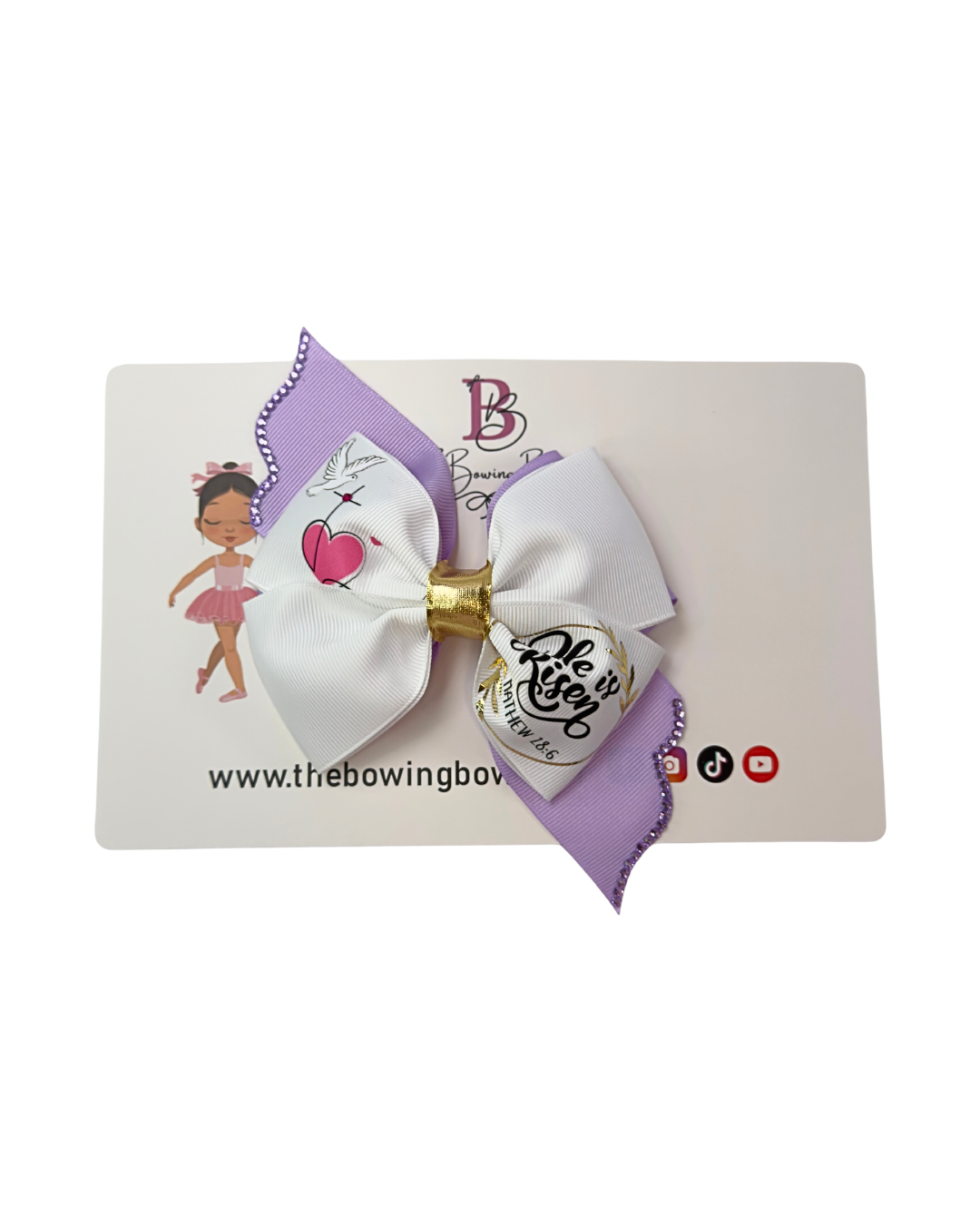 Christian Hair Bow by The Bowing Bow, photo 12