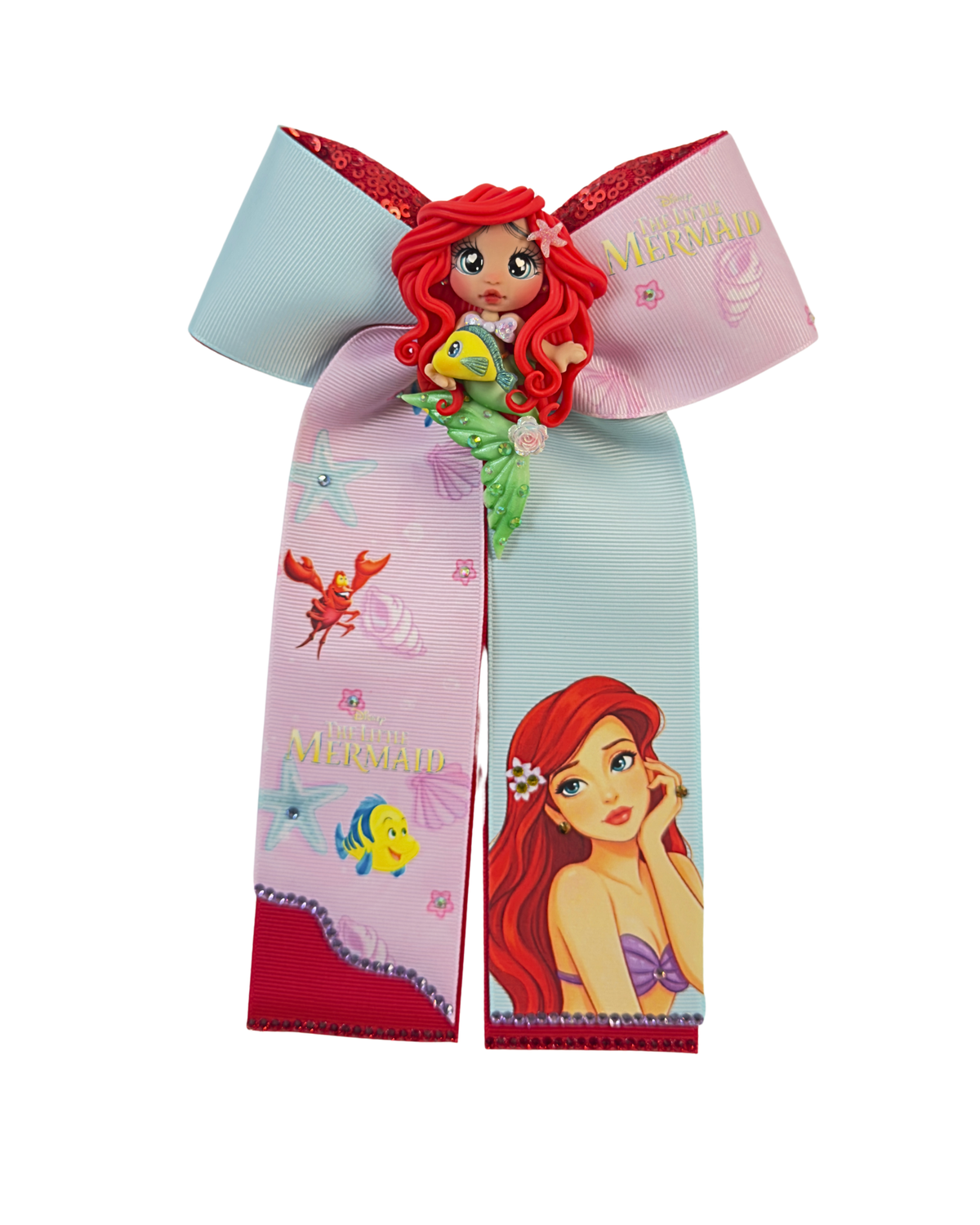 Ocean Princess Hair Bow by The Bowing Bow