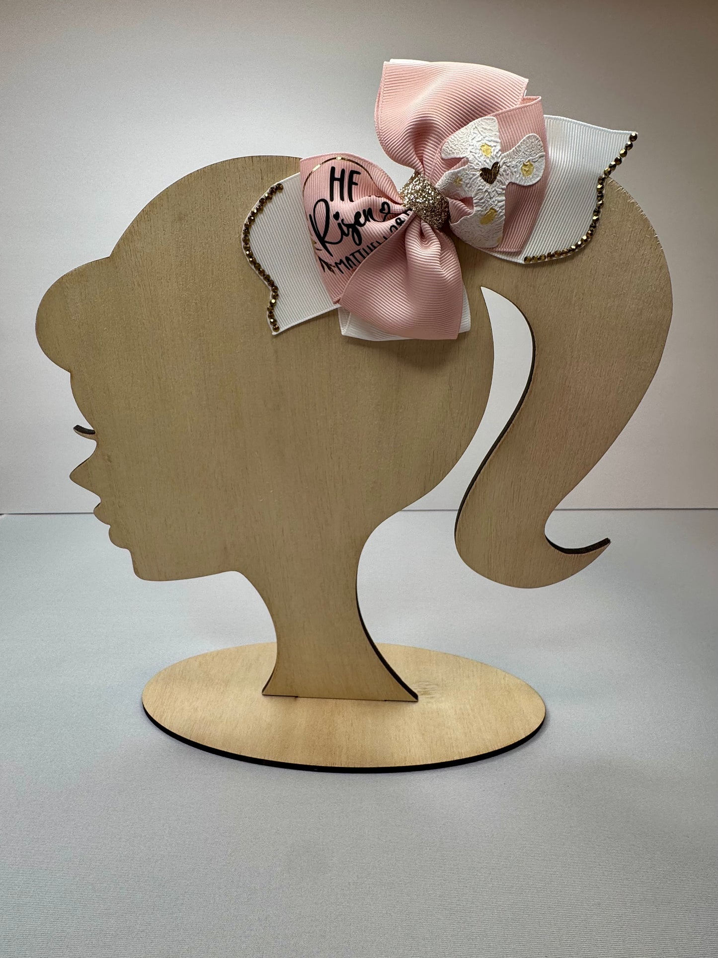 Christian Inspirational Hair Bow