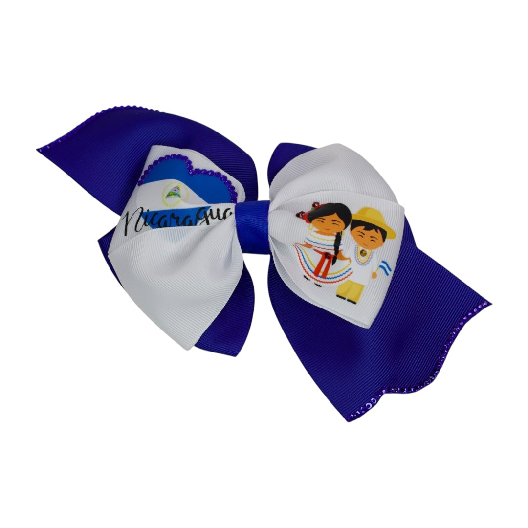 Nicaragua Hair Bow