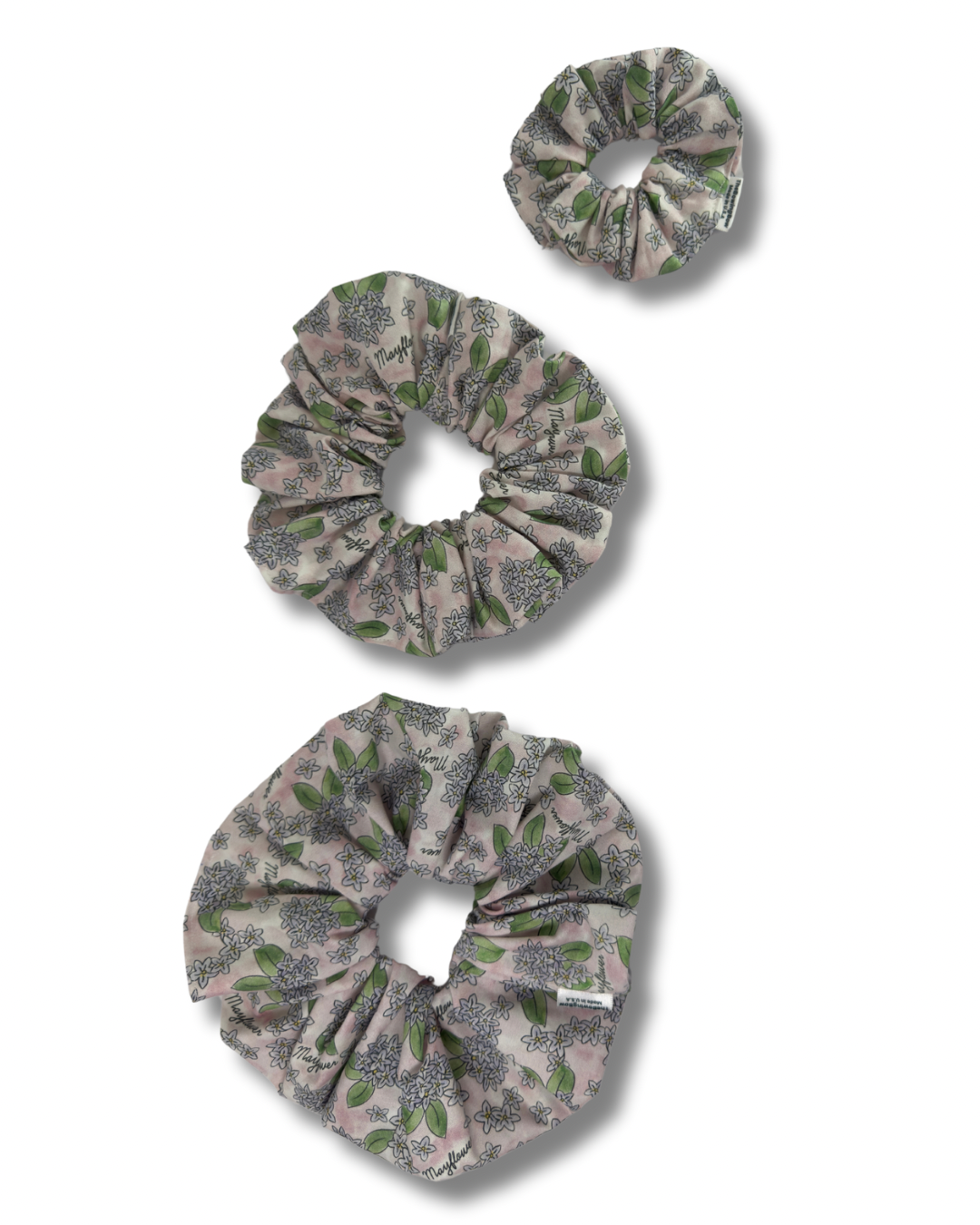 Massachusetts Mayflower Scrunchie