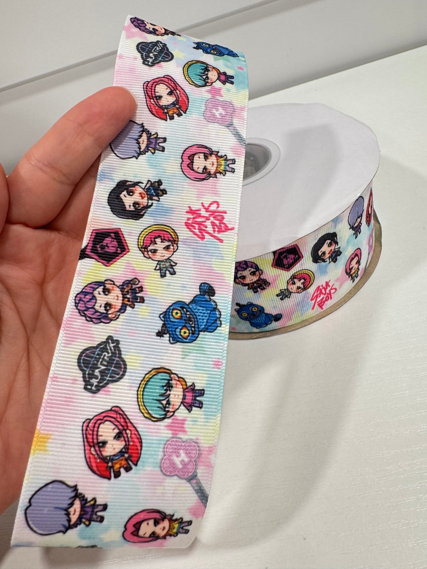 Kpop D. huhters Ribbon 2 IN