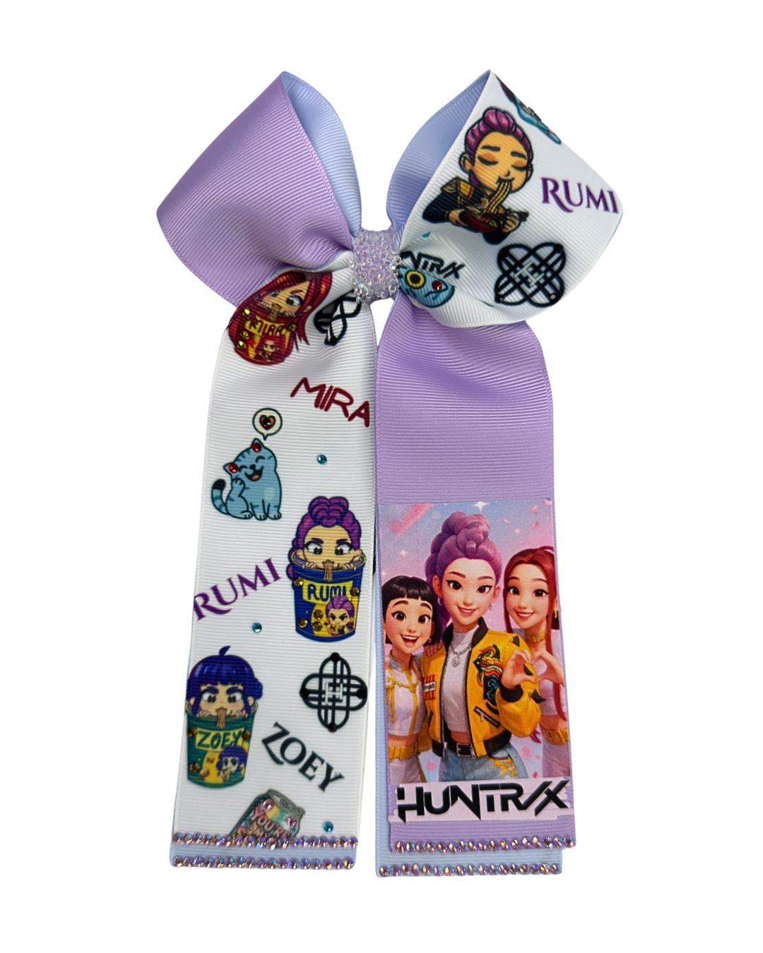 Lavender Hunters Trio Bow by The Bowing Bow