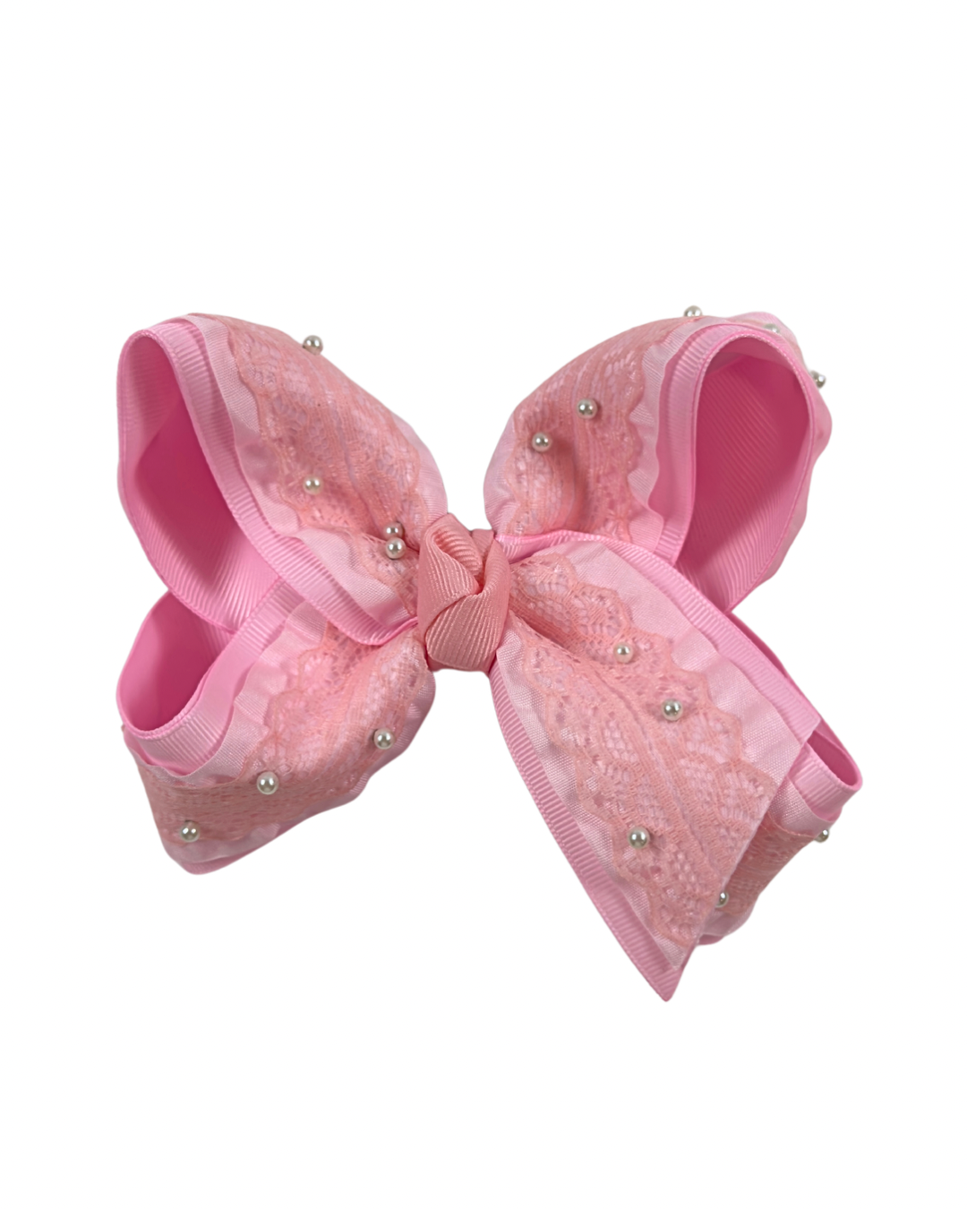 Pink Boutique lace and pearls by The Bowing Bow, photo 11