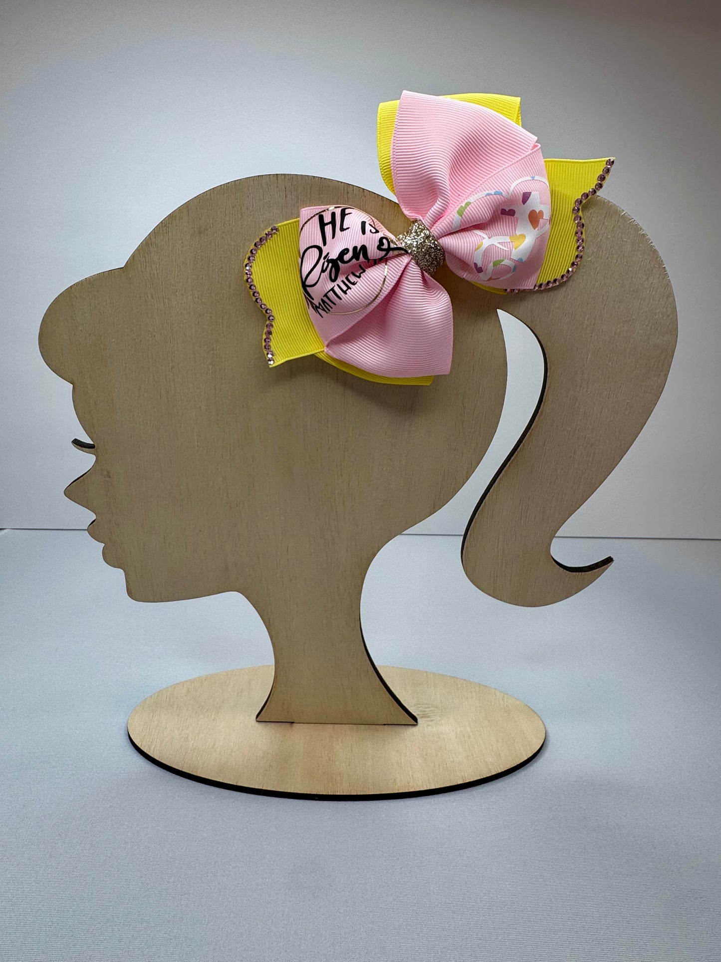 Christian Inspirational Hair Bow