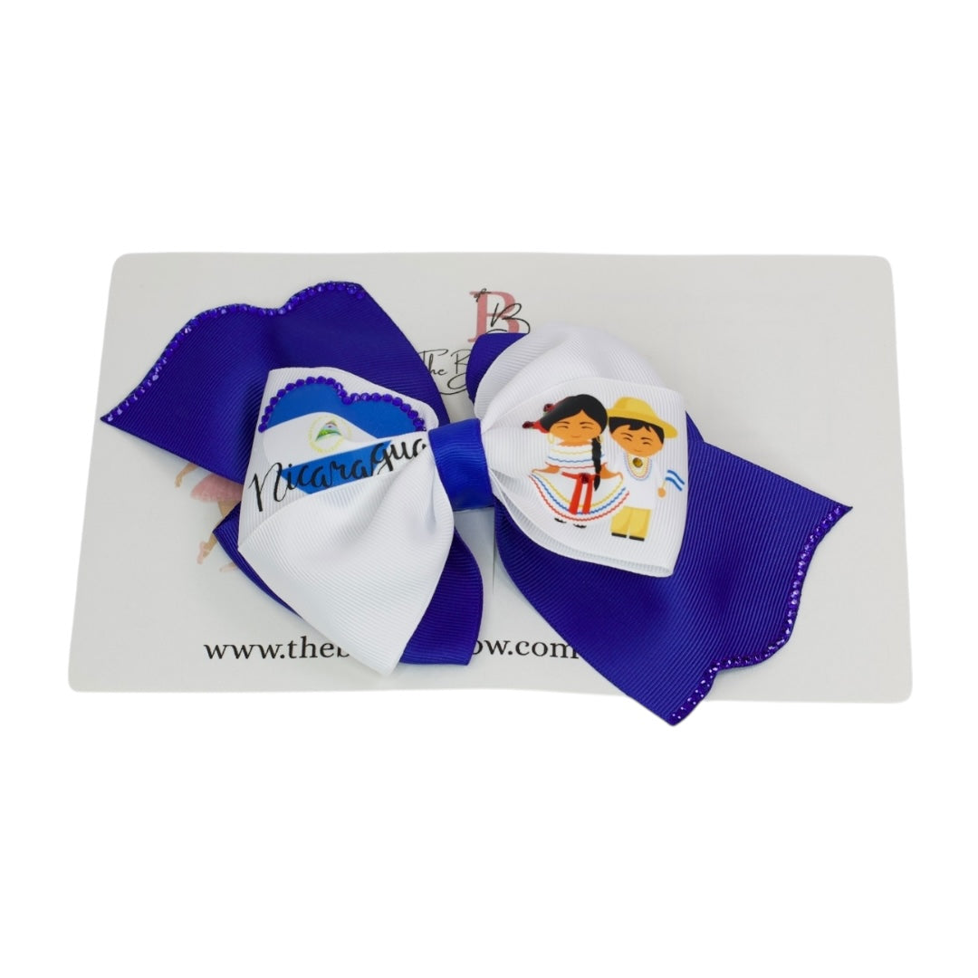 Nicaragua Hair Bow