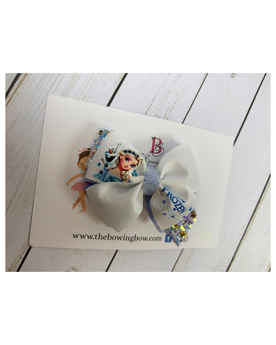 The Cold Princess Hair Bow by The Bowing Bow, photo 4