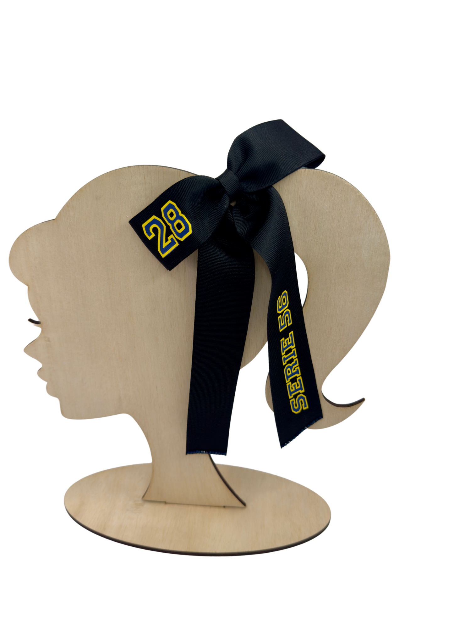 Sports Theme personalized Hair Bow Set