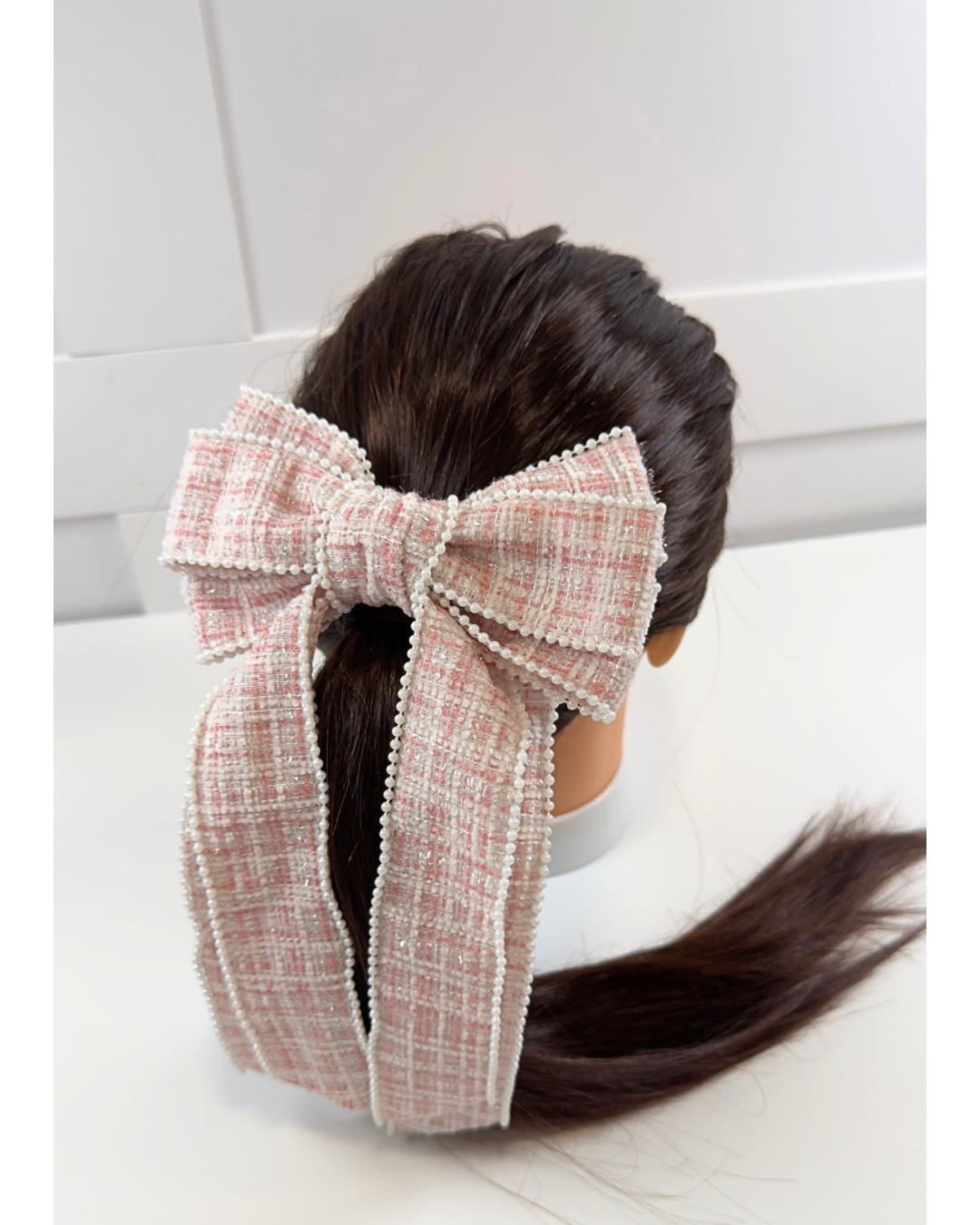 Chanel meets coquette Hair Bow