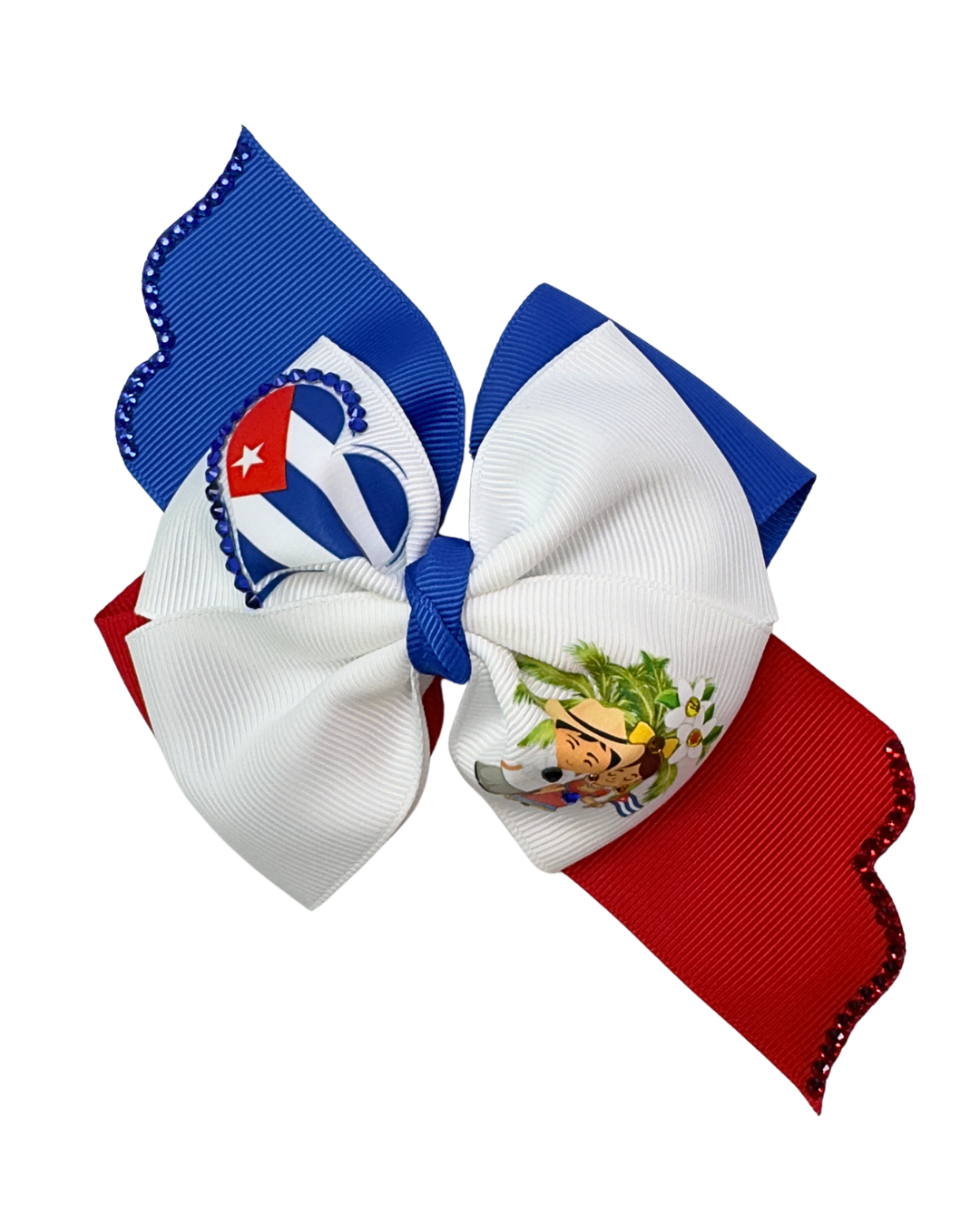 Cuban Hair Bow by The Bowing Bow