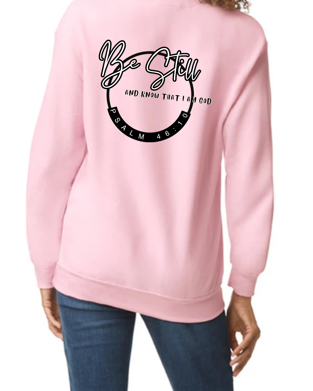 Be Still Crew Neck Sweater by The Bowing Bow