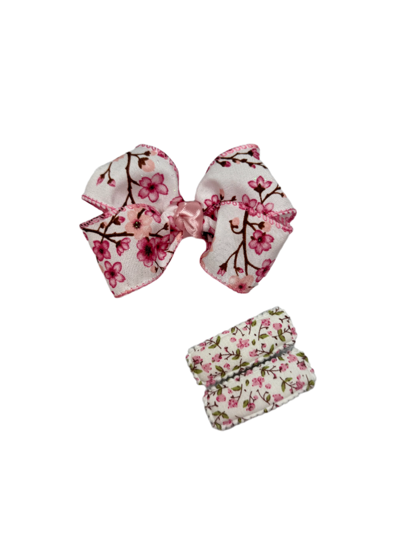 Cherry Blossom Harmony Hair Bow Set