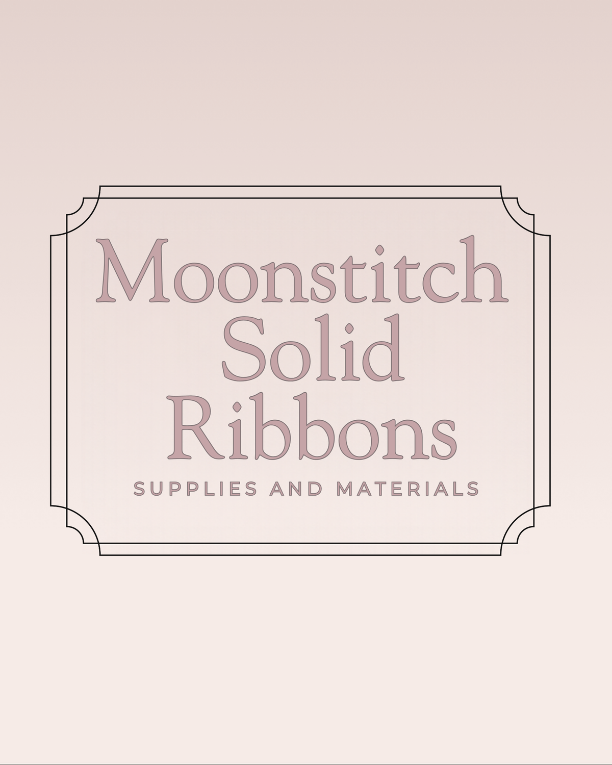 Moonstitch Solid Ribbon