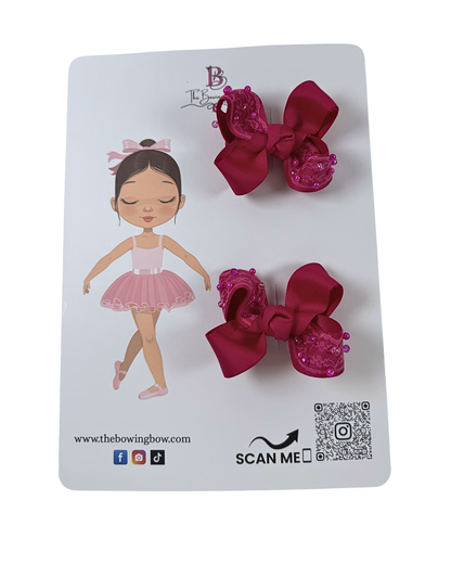 Mini Boutiques Hair Bow pairs