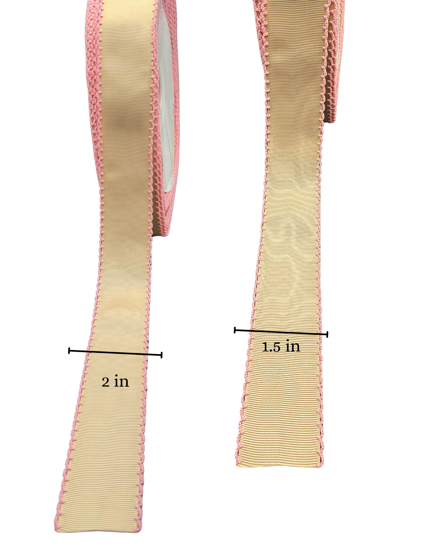 Moonstitch ribbon tan color