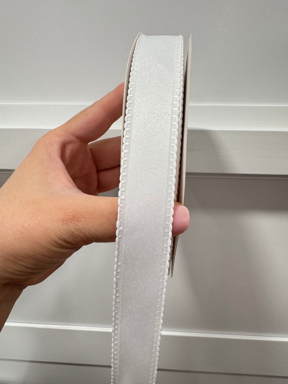 Satin wavy Edge Ribbon