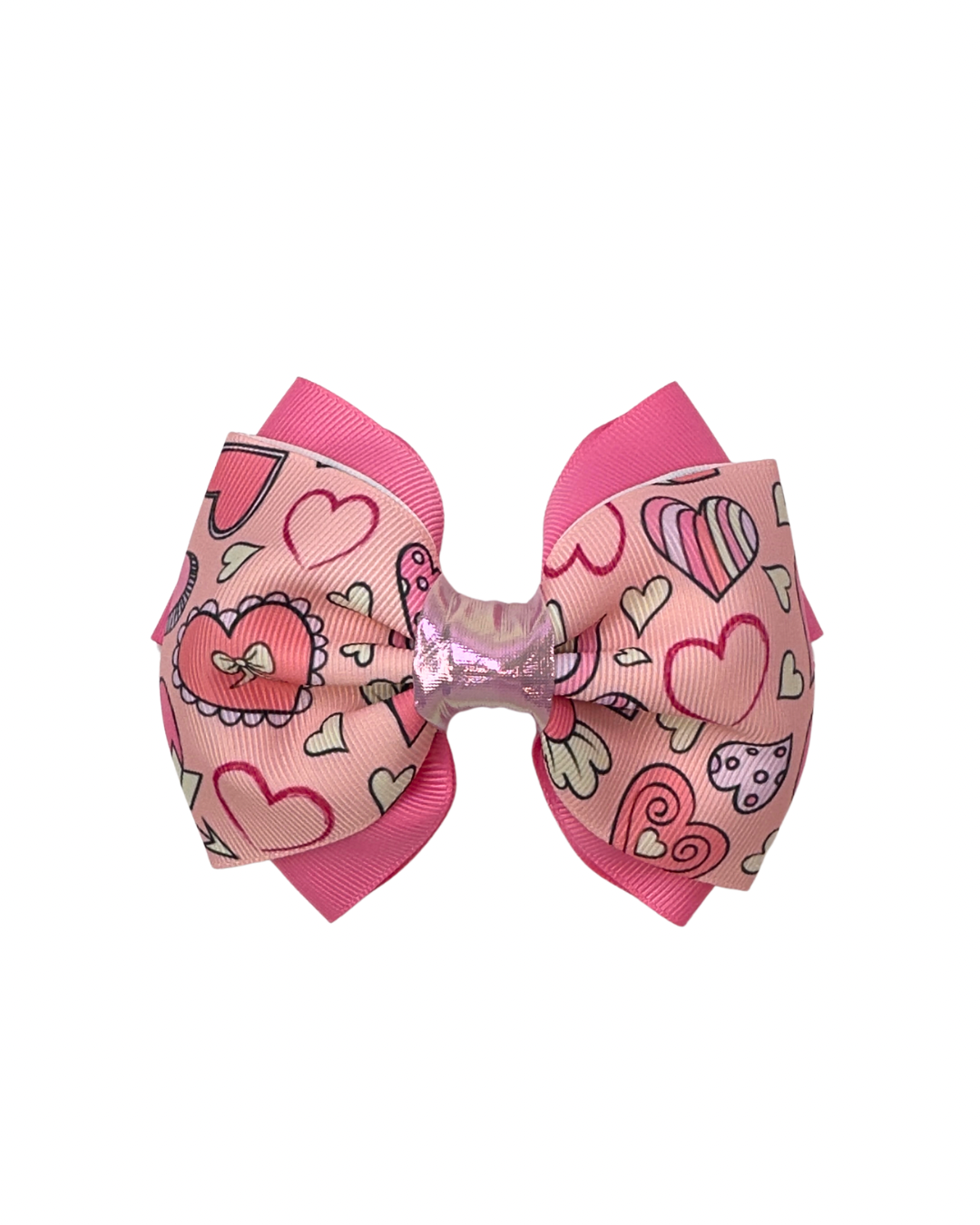 Pink Coquette Hair Bow