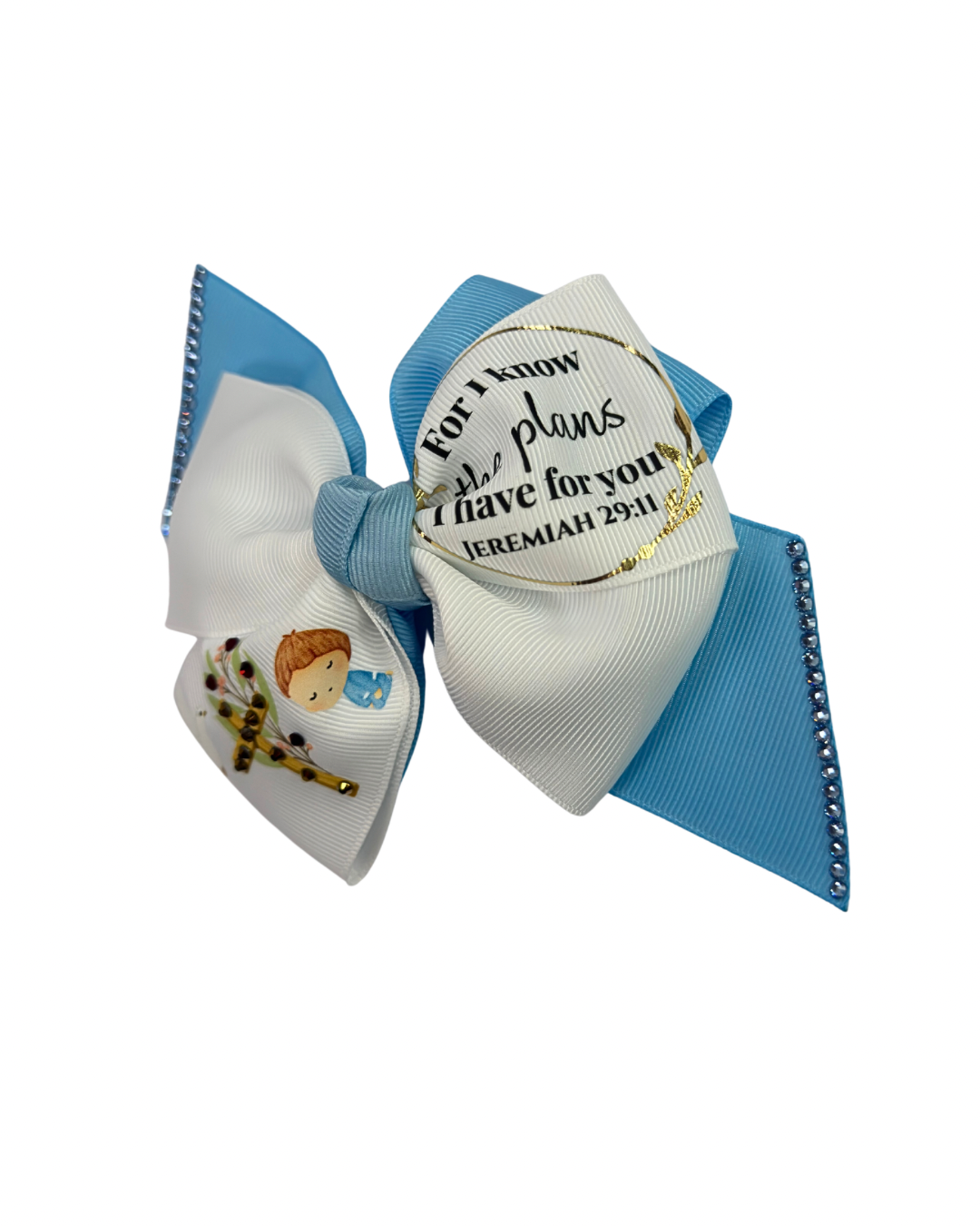 Christian Inspirational Hair Bow