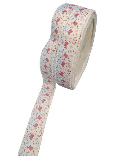 Moonstitch patriotic Ribbon