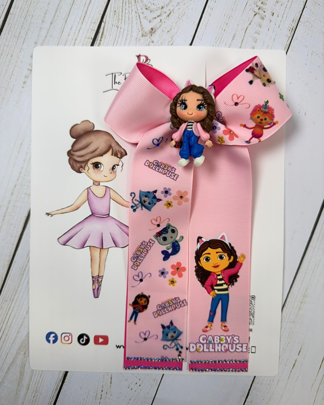 Gabby and friends Hair Bow